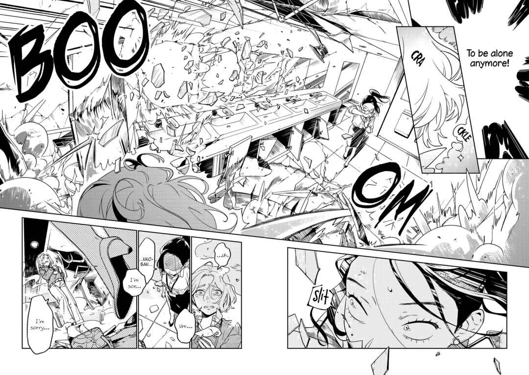 Nakigao Yuri Anthology Chapter 3: What Hapened After the Flood - Page 17