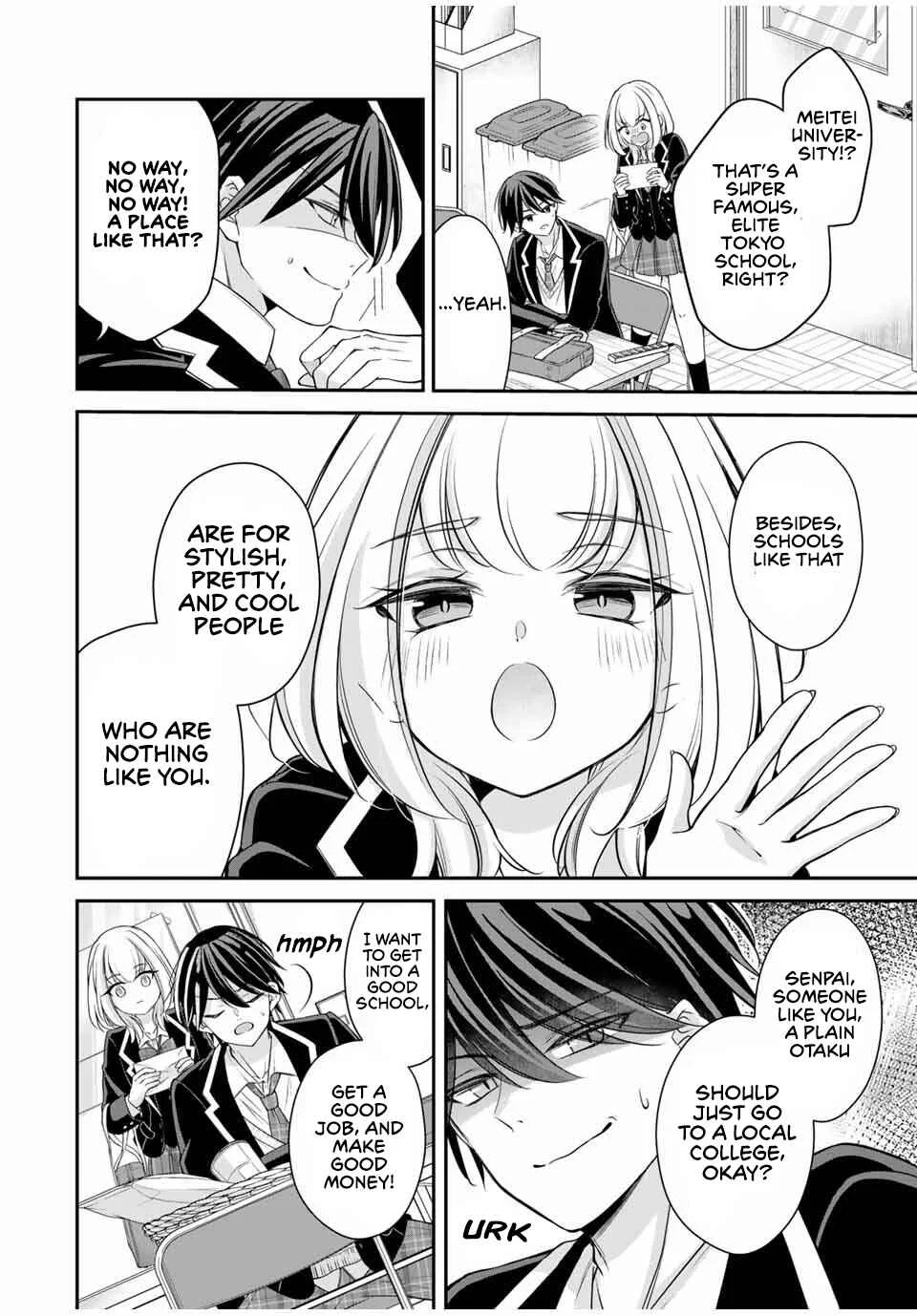 Namaiki Asahi-chan wo Wakarasetai Chapter 2: Senpai, You Idiot - Page 4