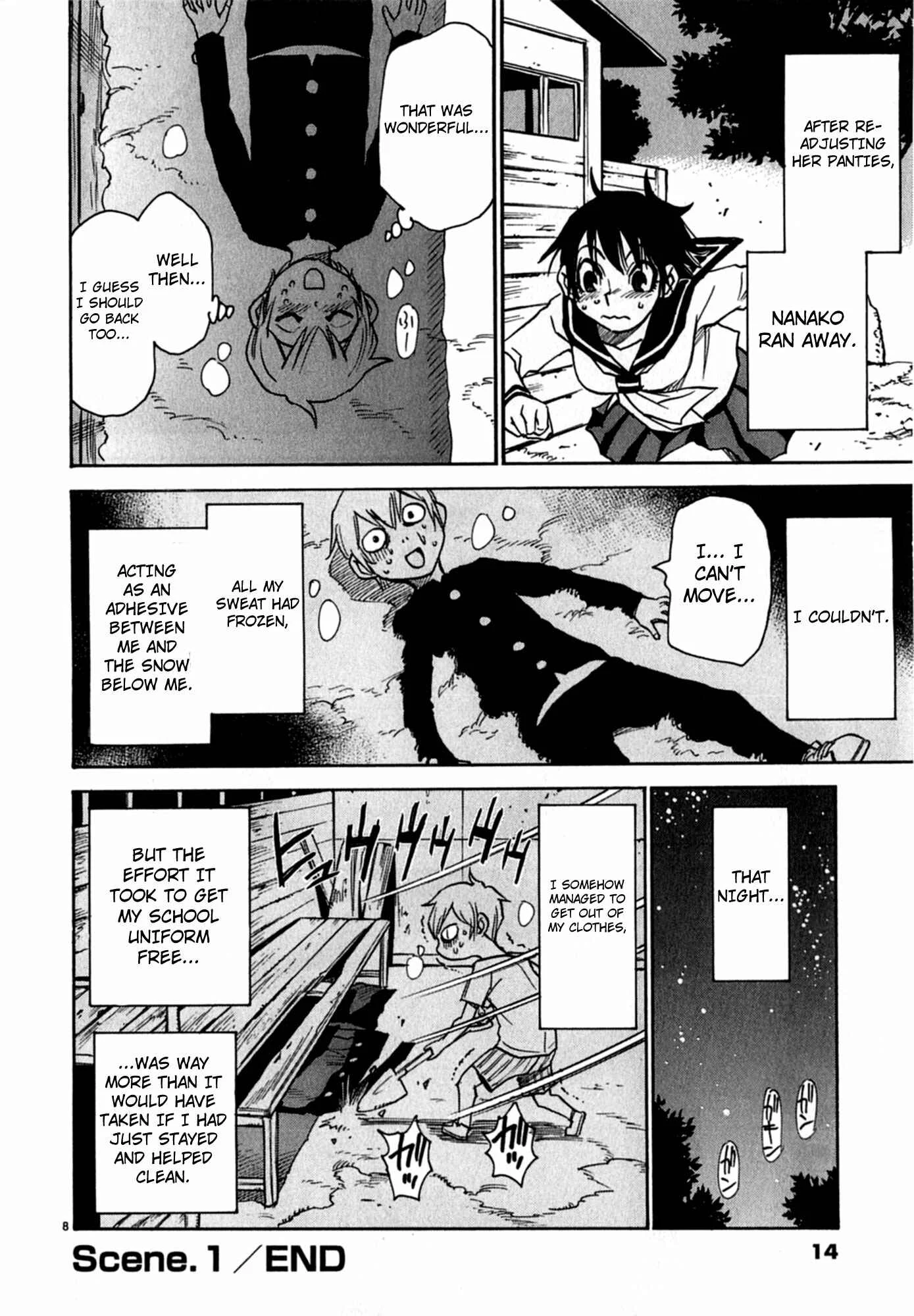 Nanako-san-teki na Nichijou DASH!! Chapter 1: Nanako's Wet Panties - Page 18