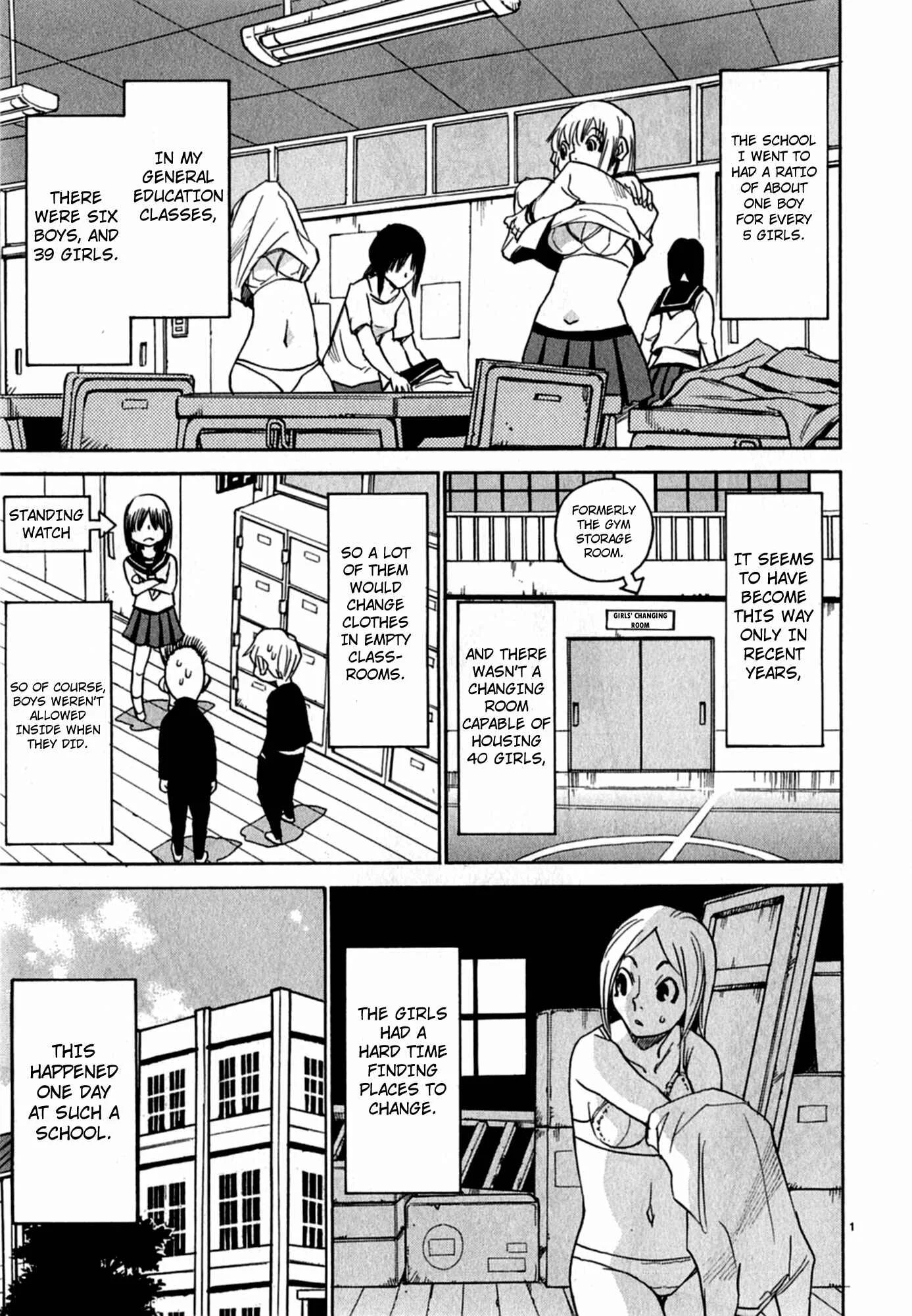 Nanako-san-teki na Nichijou DASH!! Chapter 3: Nanako Bending Backwards - Page 1
