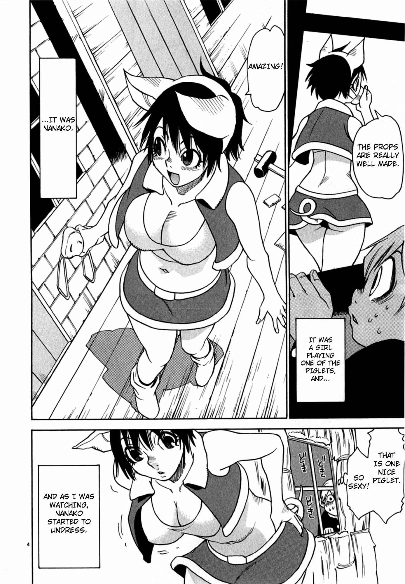 Nanako-san-teki na Nichijou DASH!! Chapter 4: Nanako The Piglet - Page 4