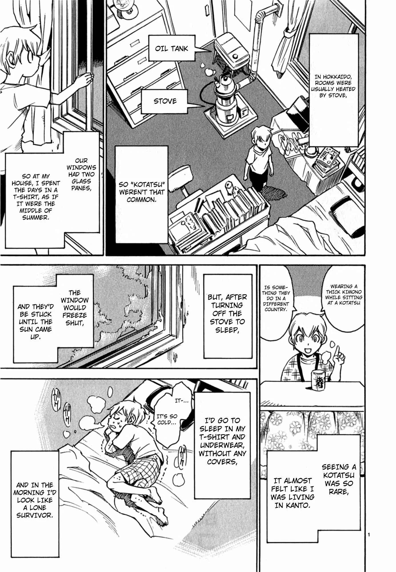 Nanako-san-teki na Nichijou DASH!! Chapter 5: Nanako Under The Kotatsu - Page 1