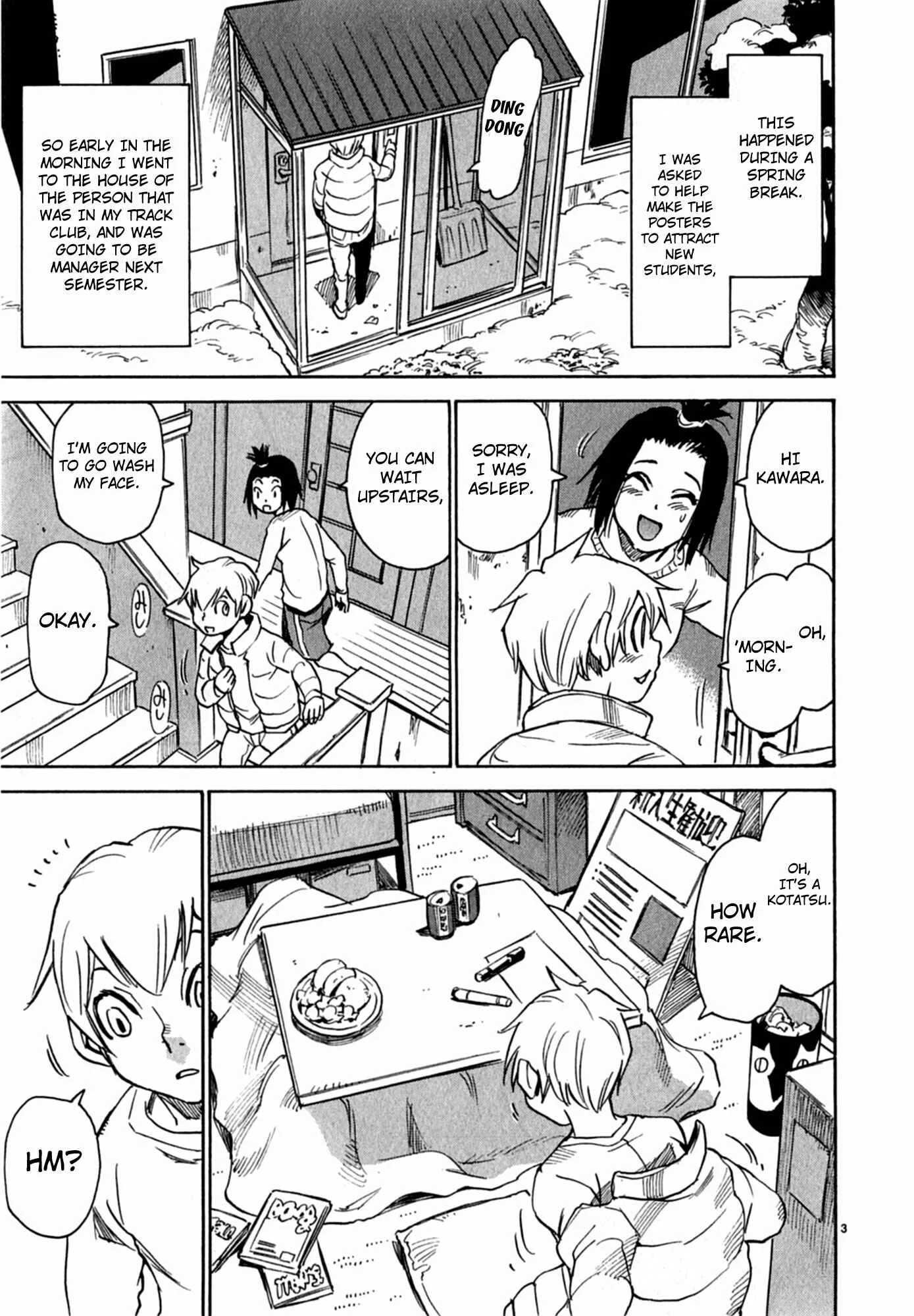 Nanako-san-teki na Nichijou DASH!! Chapter 5: Nanako Under The Kotatsu - Page 3