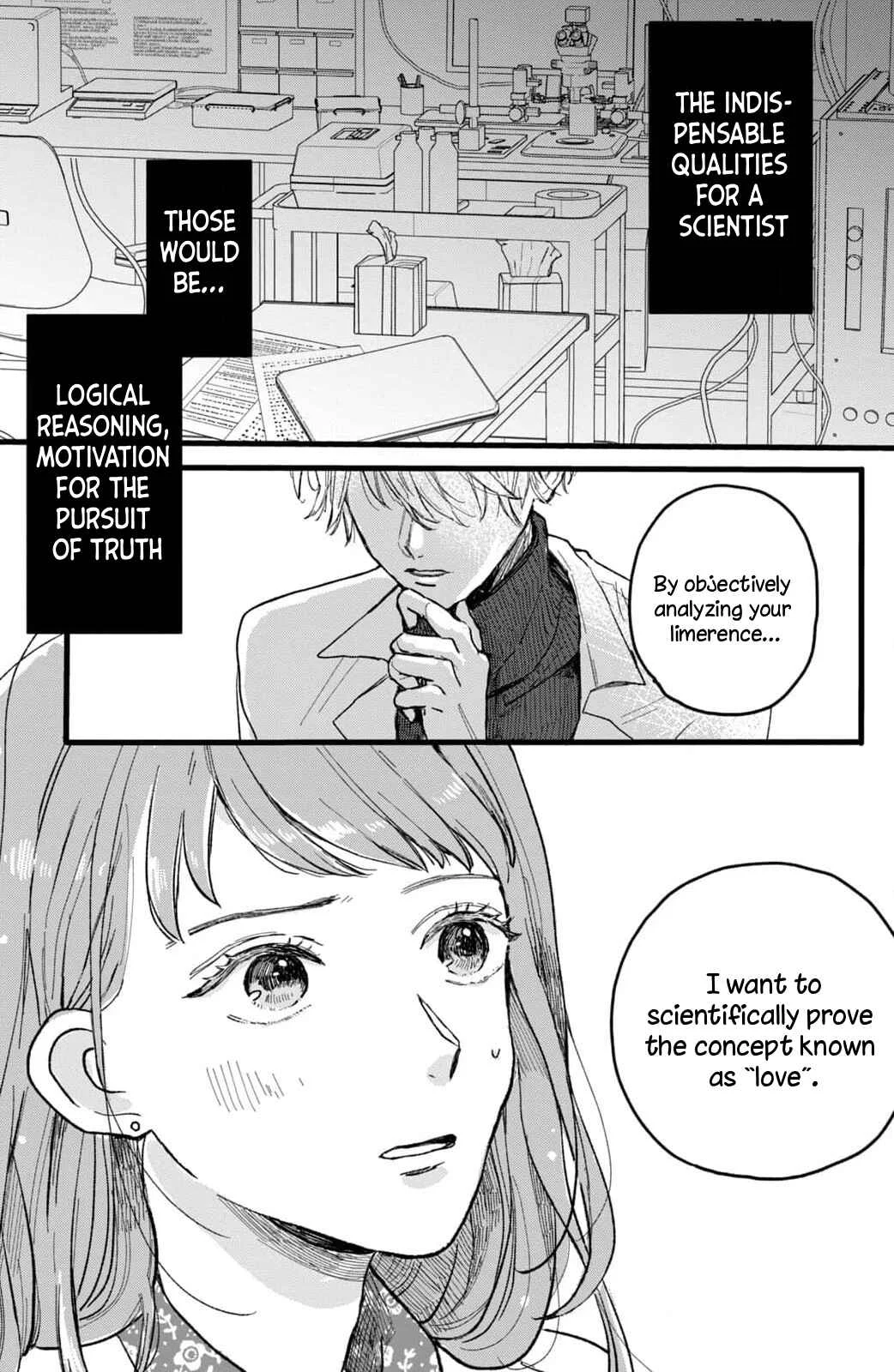 Naruse wa Koi ga Shoumei Dekinai Chapter 1: Let us date... Empirically! - Page 1
