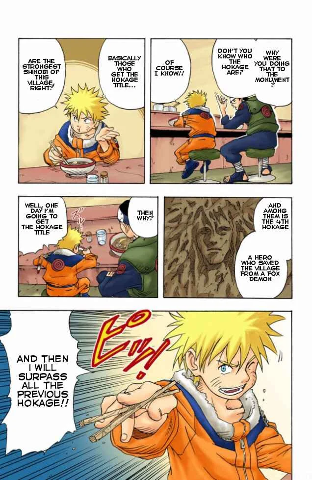 Naruto (Official Colored) Chapter 1: Naruto Uzumaki!! - Page 13