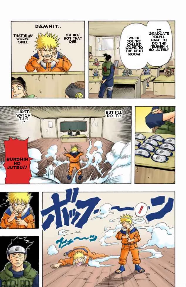 Naruto (Official Colored) Chapter 1: Naruto Uzumaki!! - Page 15