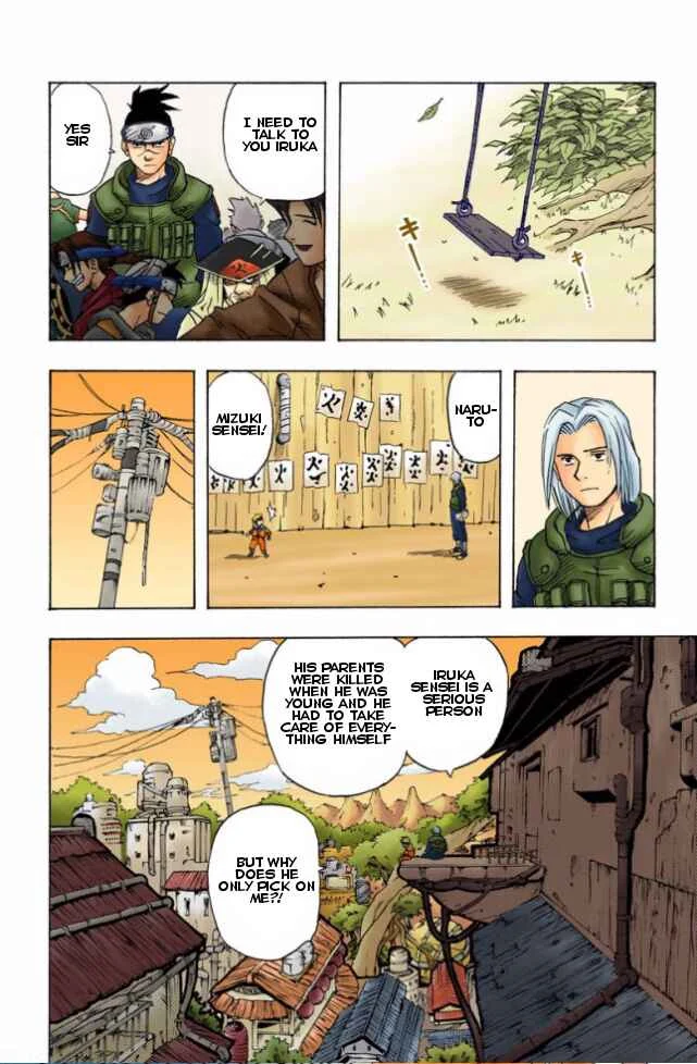 Naruto (Official Colored) Chapter 1: Naruto Uzumaki!! - Page 18