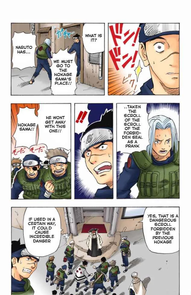Naruto (Official Colored) Chapter 1: Naruto Uzumaki!! - Page 23
