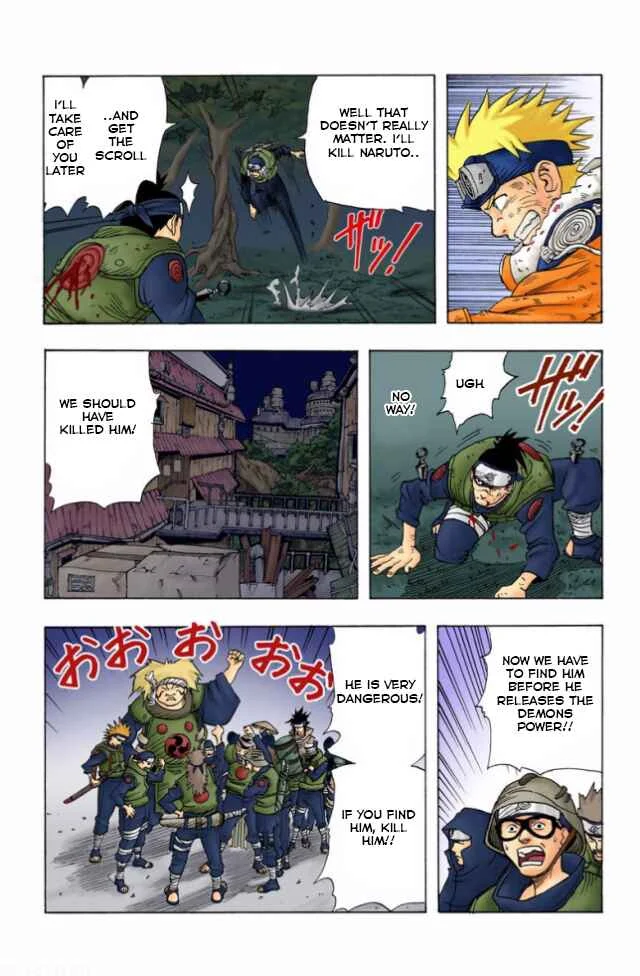 Naruto (Official Colored) Chapter 1: Naruto Uzumaki!! - Page 38