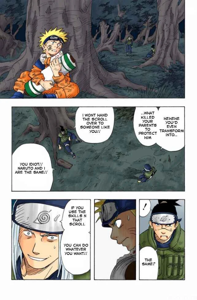 Naruto (Official Colored) Chapter 1: Naruto Uzumaki!! - Page 43