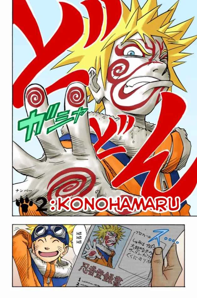 Naruto (Official Colored) Chapter 2: Konohamaru!! - Page 3