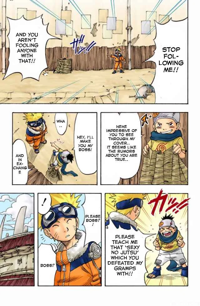 Naruto (Official Colored) Chapter 2: Konohamaru!! - Page 8