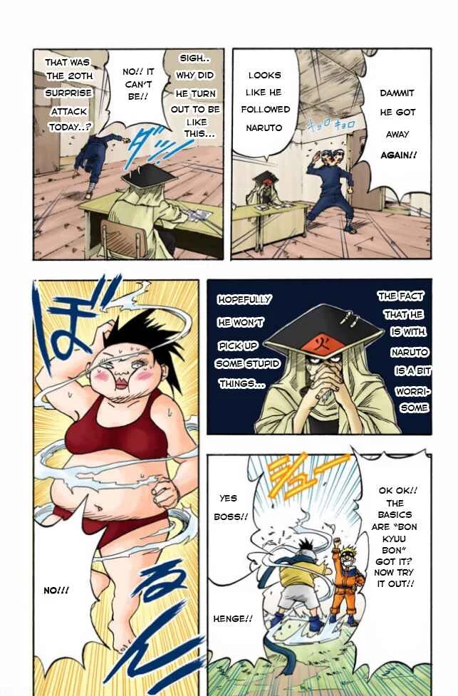 Naruto (Official Colored) Chapter 2: Konohamaru!! - Page 9