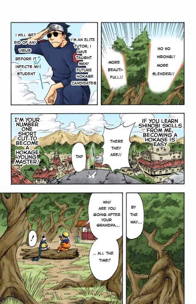 Naruto (Official Colored) Chapter 2: Konohamaru!! - Page 10