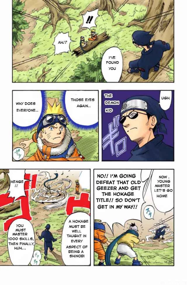 Naruto (Official Colored) Chapter 2: Konohamaru!! - Page 16