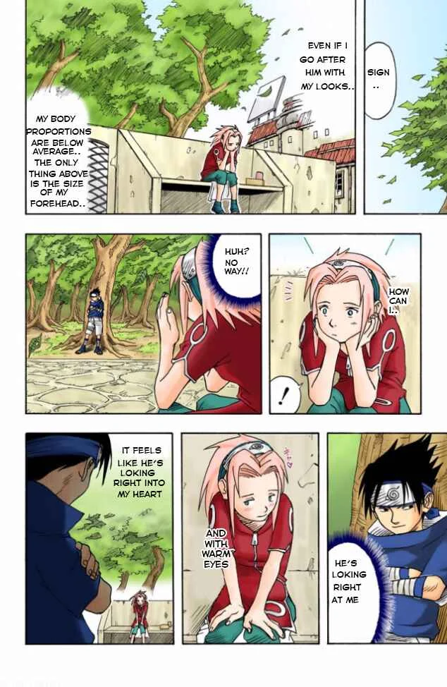 Naruto (Official Colored) Chapter 3: Sasuke Uchiha!! - Page 15