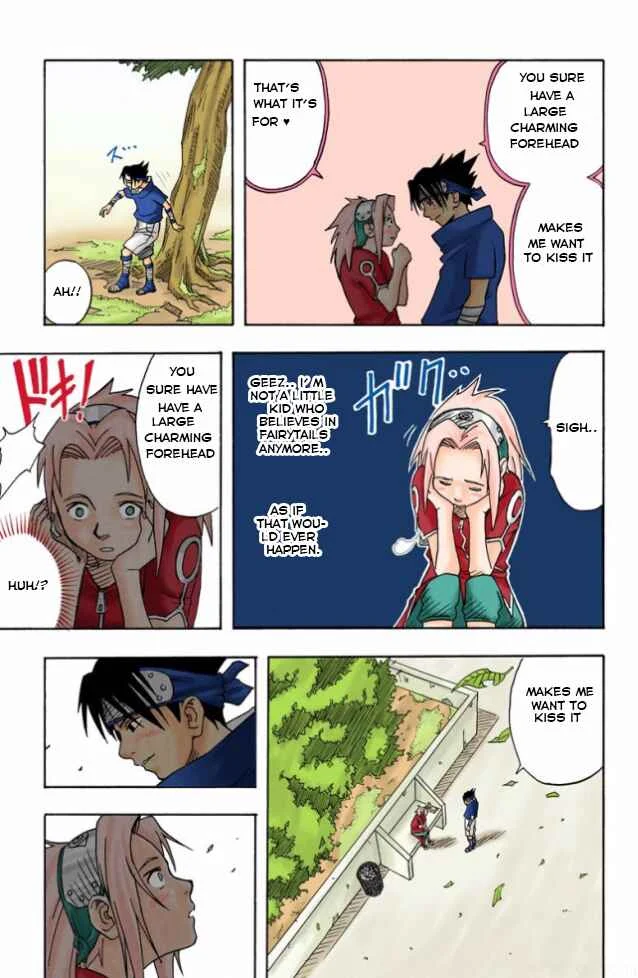 Naruto (Official Colored) Chapter 3: Sasuke Uchiha!! - Page 16