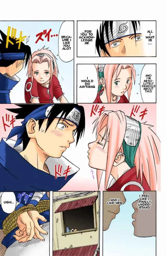 Naruto (Official Colored) Chapter 3: Sasuke Uchiha!! - Page 18