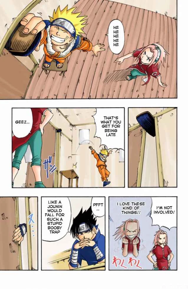 Naruto (Official Colored) Chapter 4: Kakashi Hatake!! - Page 5
