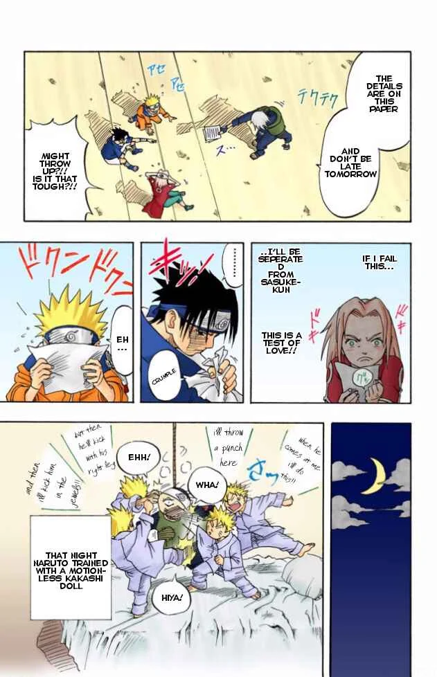 Naruto (Official Colored) Chapter 4: Kakashi Hatake!! - Page 15