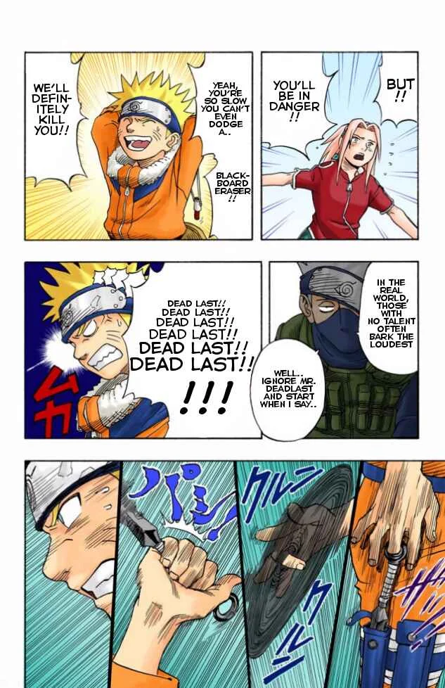 Naruto (Official Colored) Chapter 4: Kakashi Hatake!! - Page 18