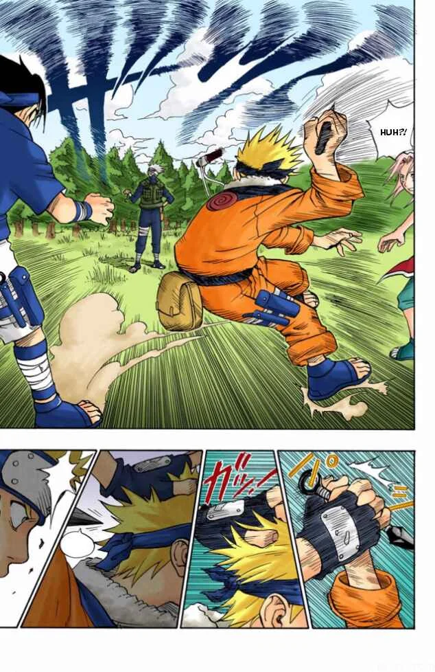 Naruto (Official Colored) Chapter 4: Kakashi Hatake!! - Page 19