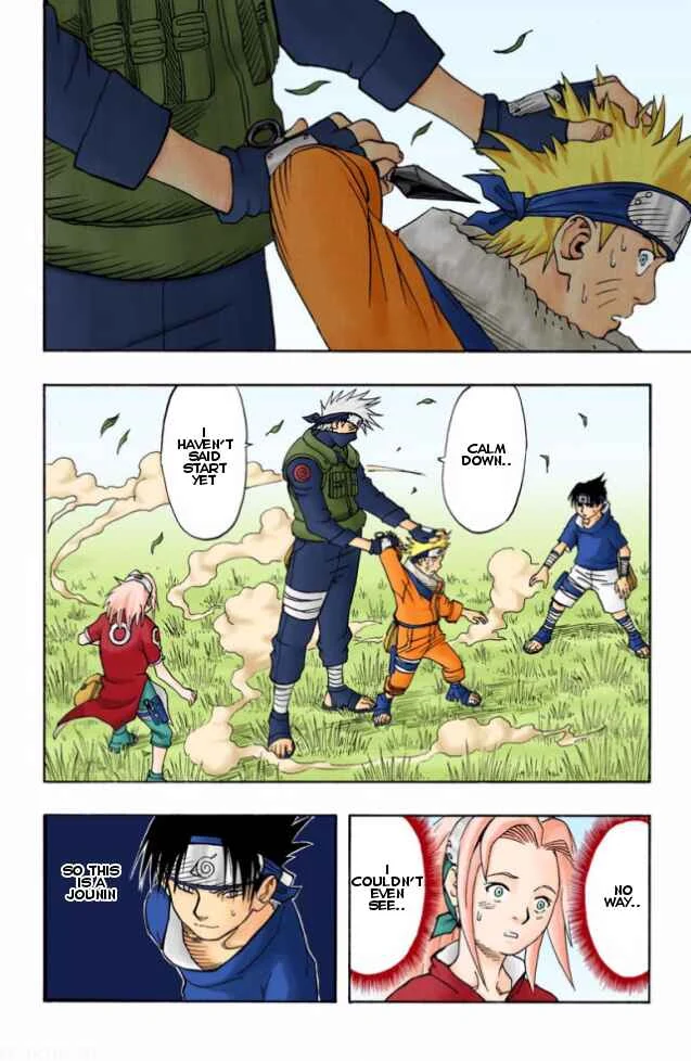 Naruto (Official Colored) Chapter 4: Kakashi Hatake!! - Page 20