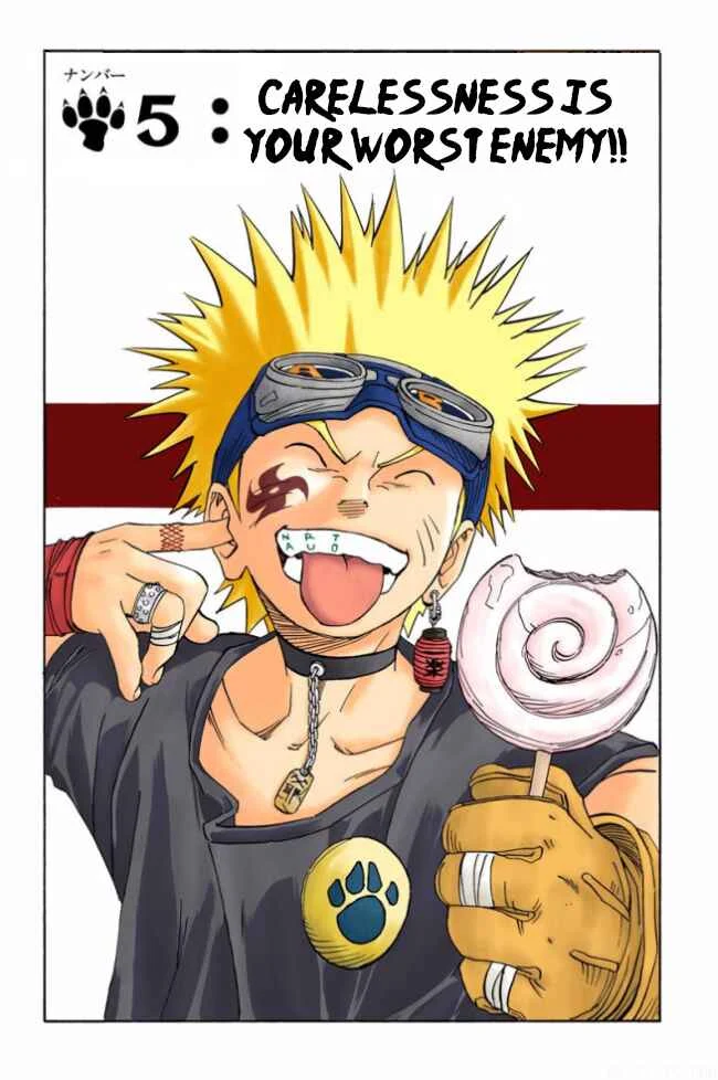 Naruto (Official Colored) Chapter 5: Unpreparedness is One's Greatest Enemy!! - Page 2