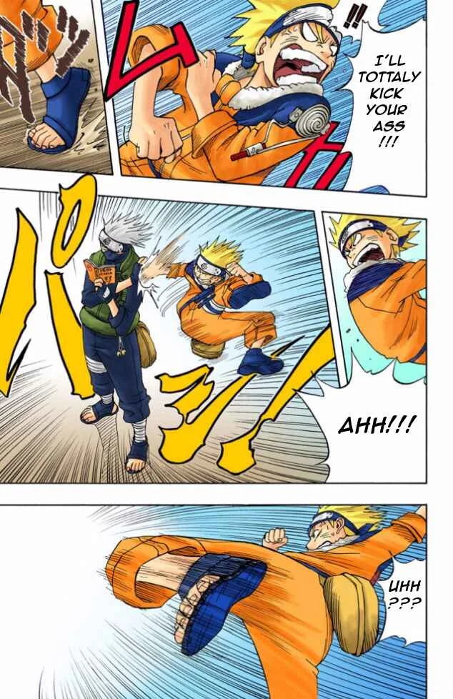 Naruto (Official Colored) Chapter 5: Unpreparedness is One's Greatest Enemy!! - Page 6