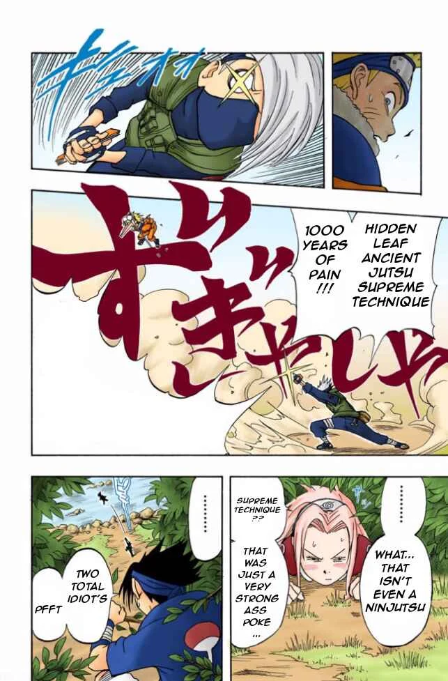 Naruto (Official Colored) Chapter 5: Unpreparedness is One's Greatest Enemy!! - Page 9