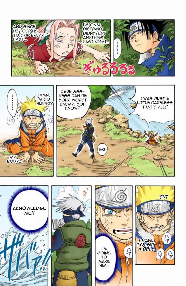 Naruto (Official Colored) Chapter 5: Unpreparedness is One's Greatest Enemy!! - Page 14