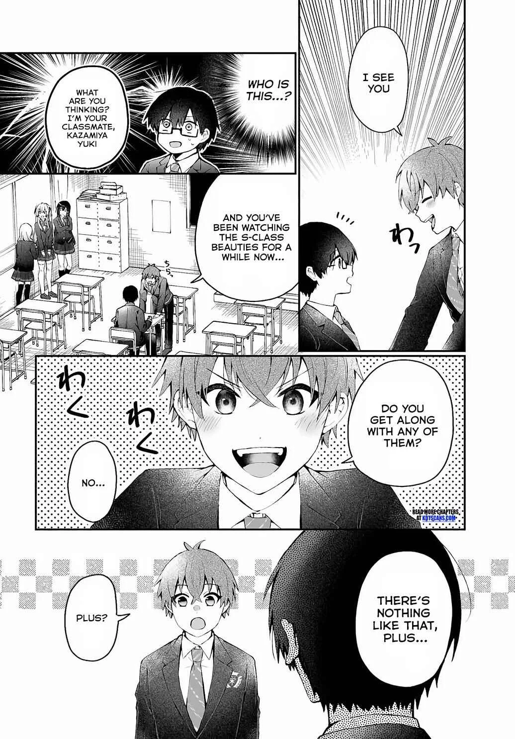 Naze ka S-kyuu Bijotachi no Wadai ni Ore ga Agaru Ken Chapter 1: The S-Class Girls and Akasaki Haruya - Page 6