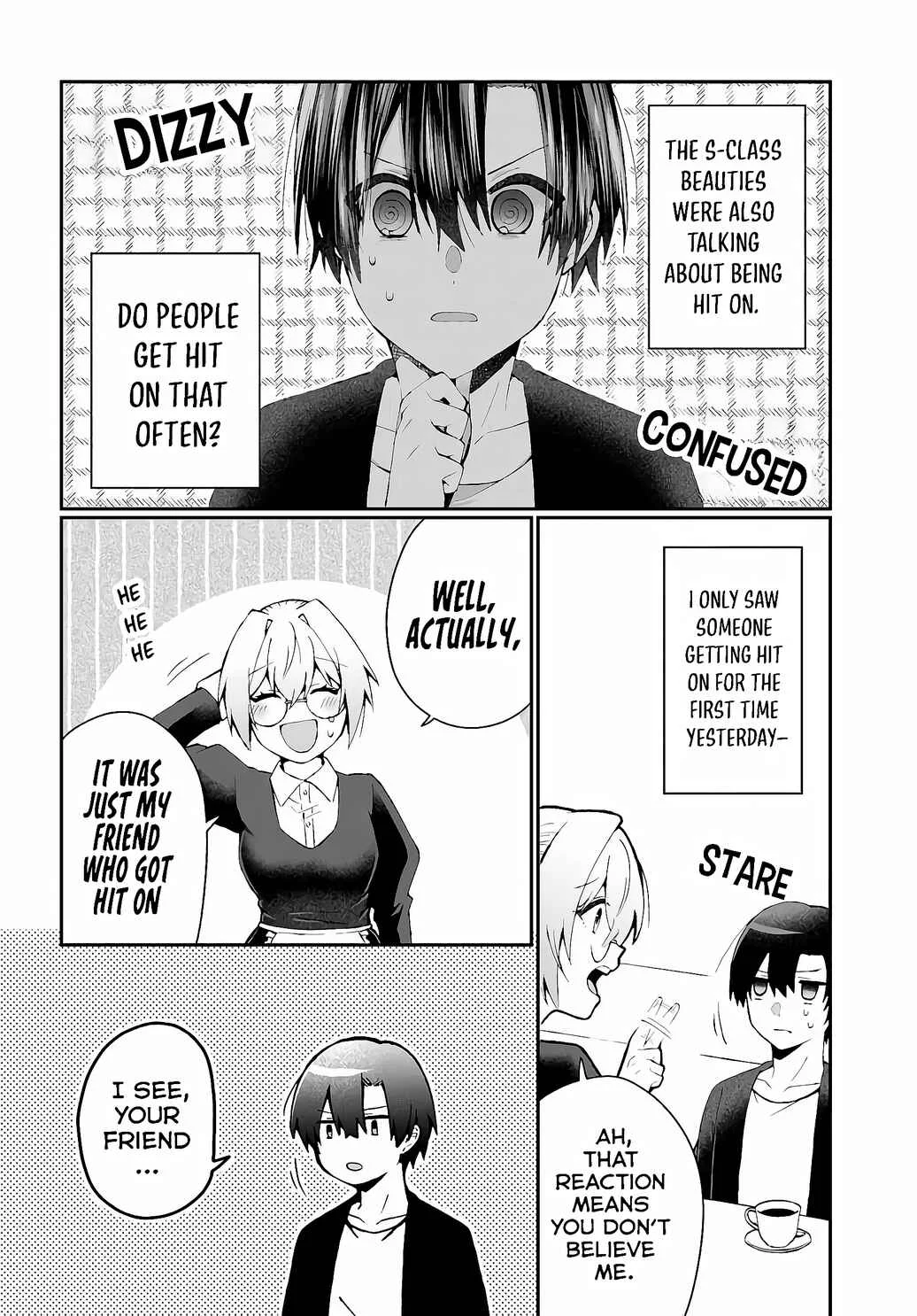 Naze ka S-kyuu Bijotachi no Wadai ni Ore ga Agaru Ken Chapter 2.1 - Page 14