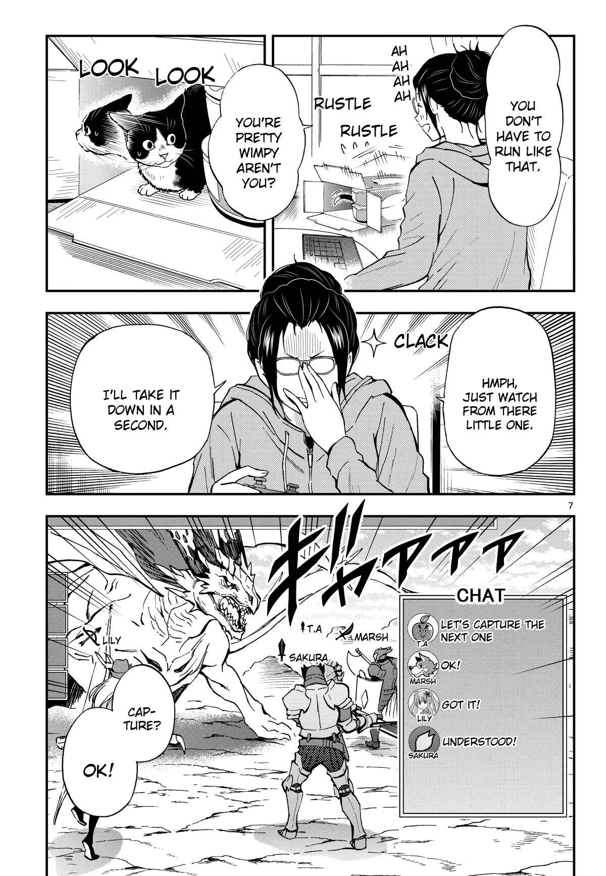 Neko Gurashi no Gamer-san Chapter 2: Cute and merciless - Page 7