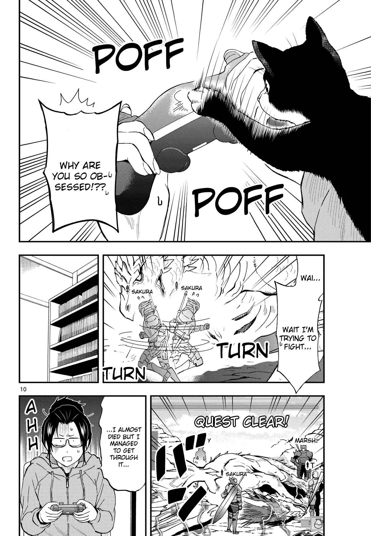 Neko Gurashi no Gamer-san Chapter 2: Cute and merciless - Page 10