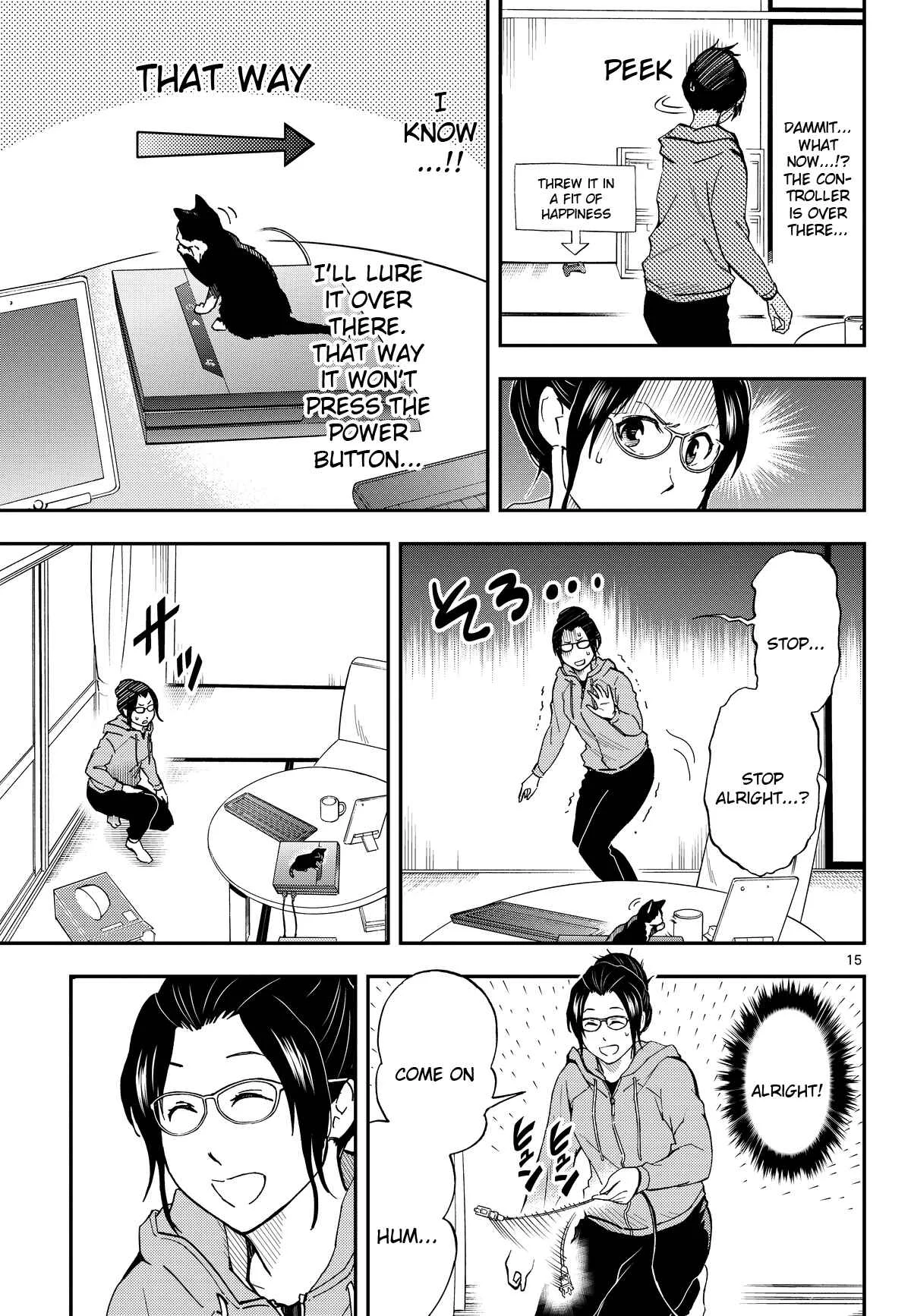 Neko Gurashi no Gamer-san Chapter 2: Cute and merciless - Page 15