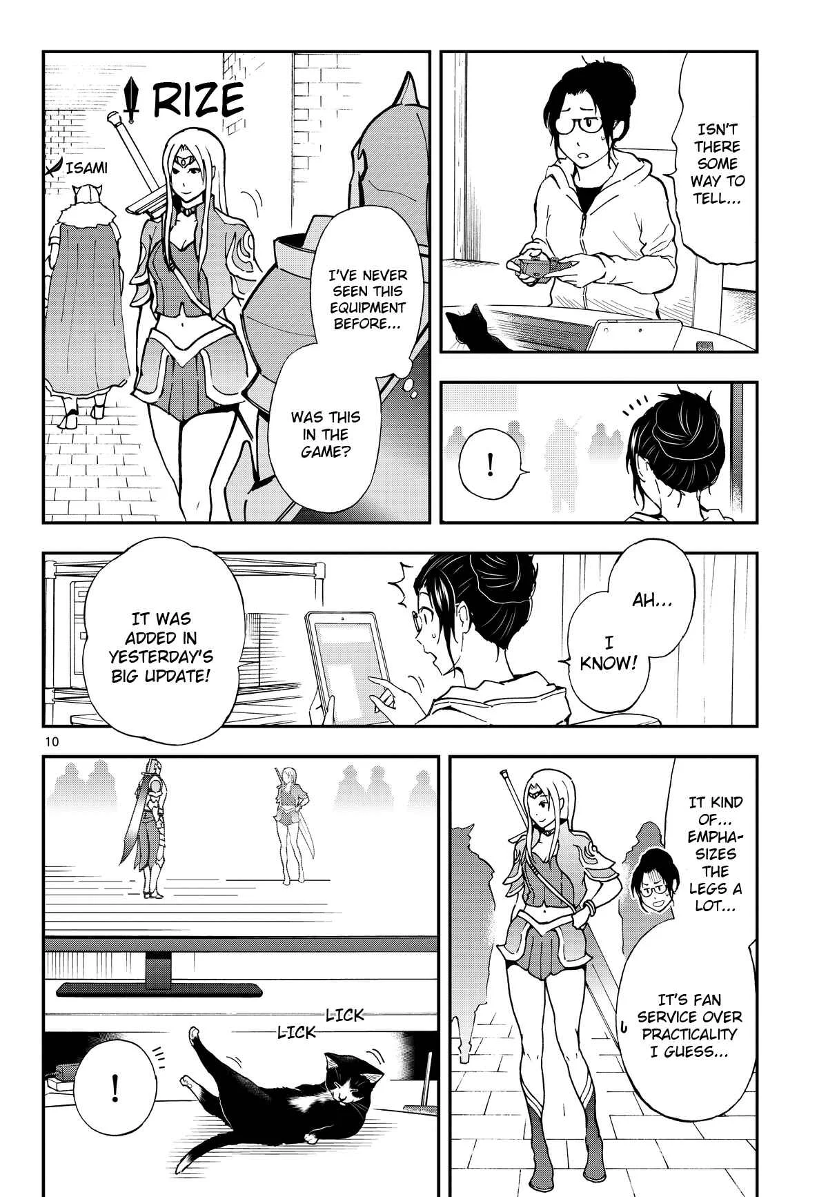 Neko Gurashi no Gamer-san Chapter 3: Male/female panic - Page 10