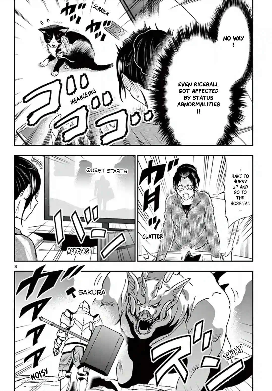 Neko Gurashi no Gamer-san Chapter 4: Beware of Status Abnormalities! - Page 9