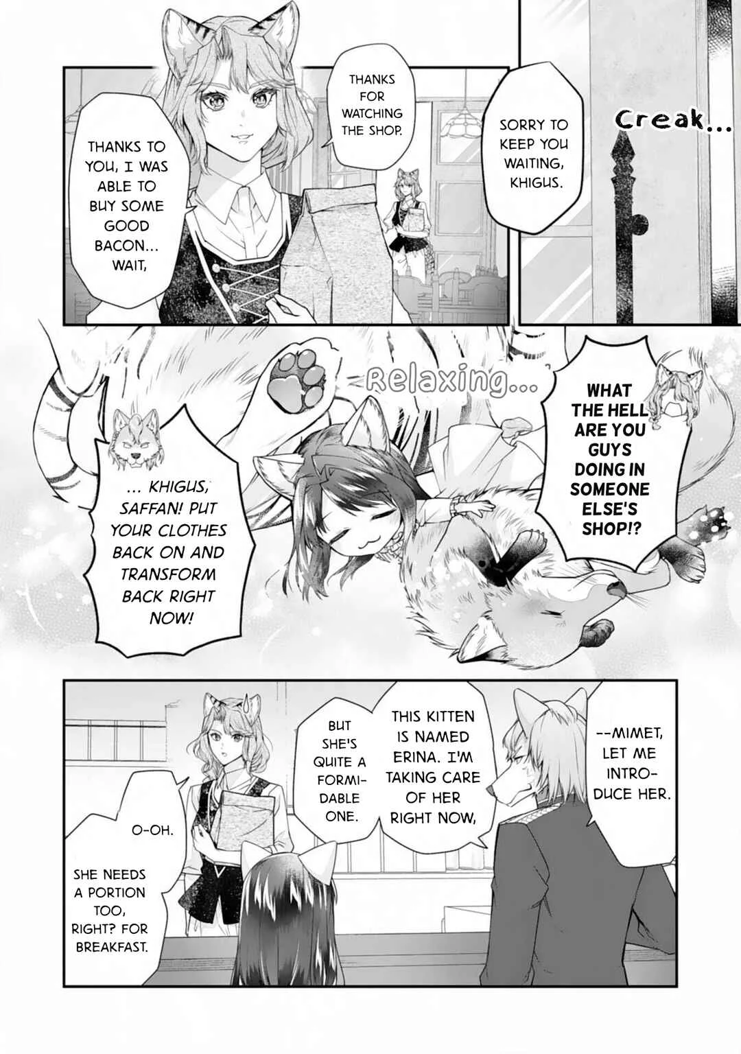 Neko Neko Youjo no Aijou Gohan ~Isekai de Mofumofu-tachi ni Ryouri wo Tsukurimasu!~ Chapter 2 - Page 18