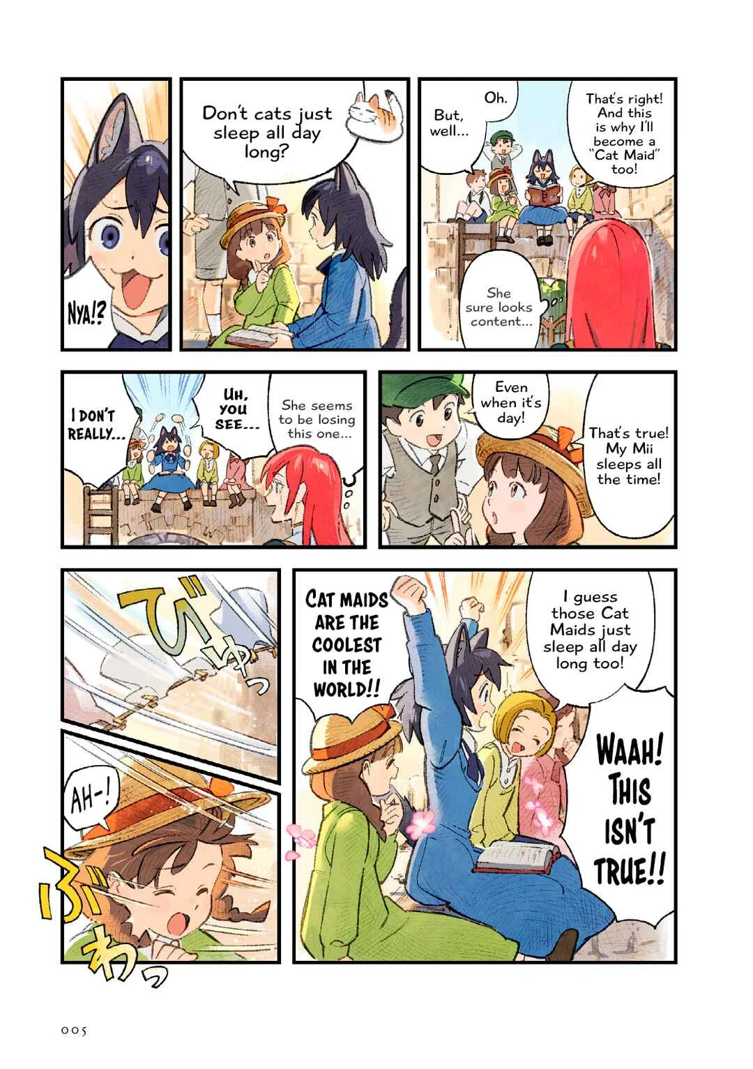 Neko no Te: Cat Maids Chapter 1: A New Cat Maid - Page 5