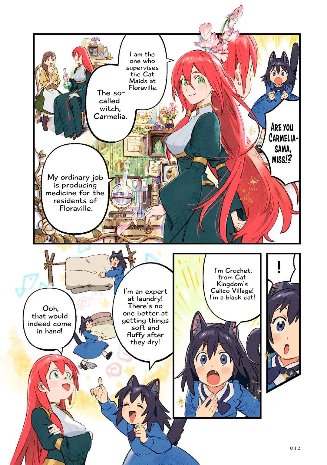 Neko no Te: Cat Maids Chapter 1: A New Cat Maid - Page 12