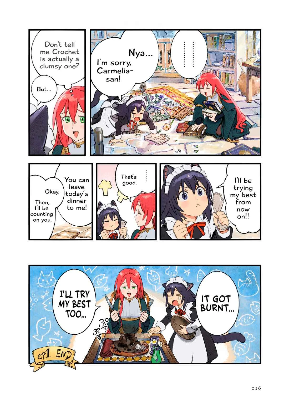 Neko no Te: Cat Maids Chapter 1: A New Cat Maid - Page 16