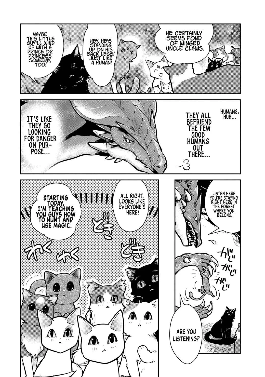 Neko to Ryuu Chapter 3: The Kittens and The Winged Uncle - Page 9