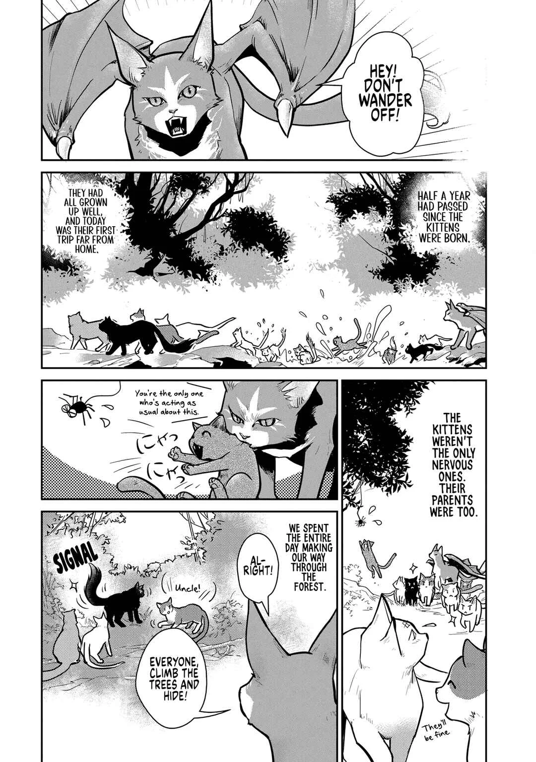 Neko to Ryuu Chapter 3: The Kittens and The Winged Uncle - Page 15