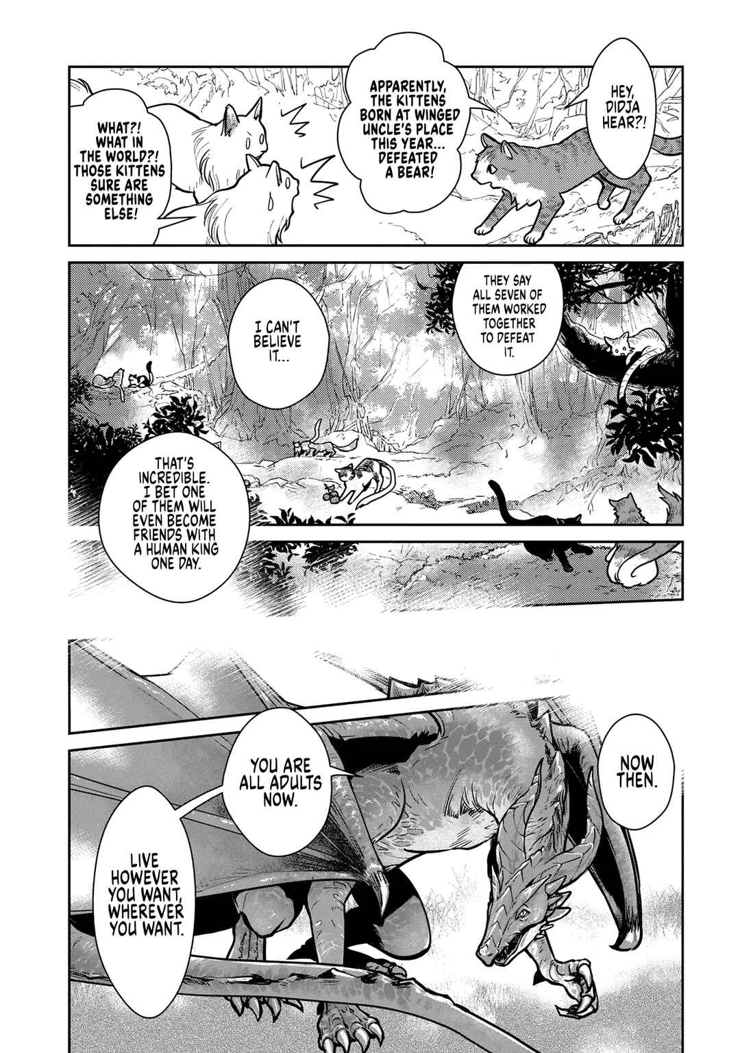 Neko to Ryuu Chapter 3: The Kittens and The Winged Uncle - Page 26