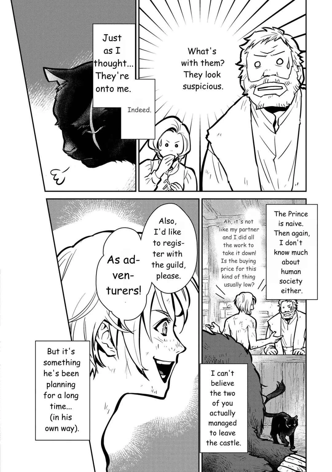 Neko to Ryuu Chapter 5: The Black Cat and the Novice Adventurer - Page 4