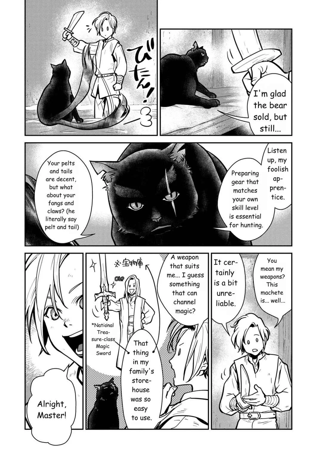 Neko to Ryuu Chapter 5: The Black Cat and the Novice Adventurer - Page 33