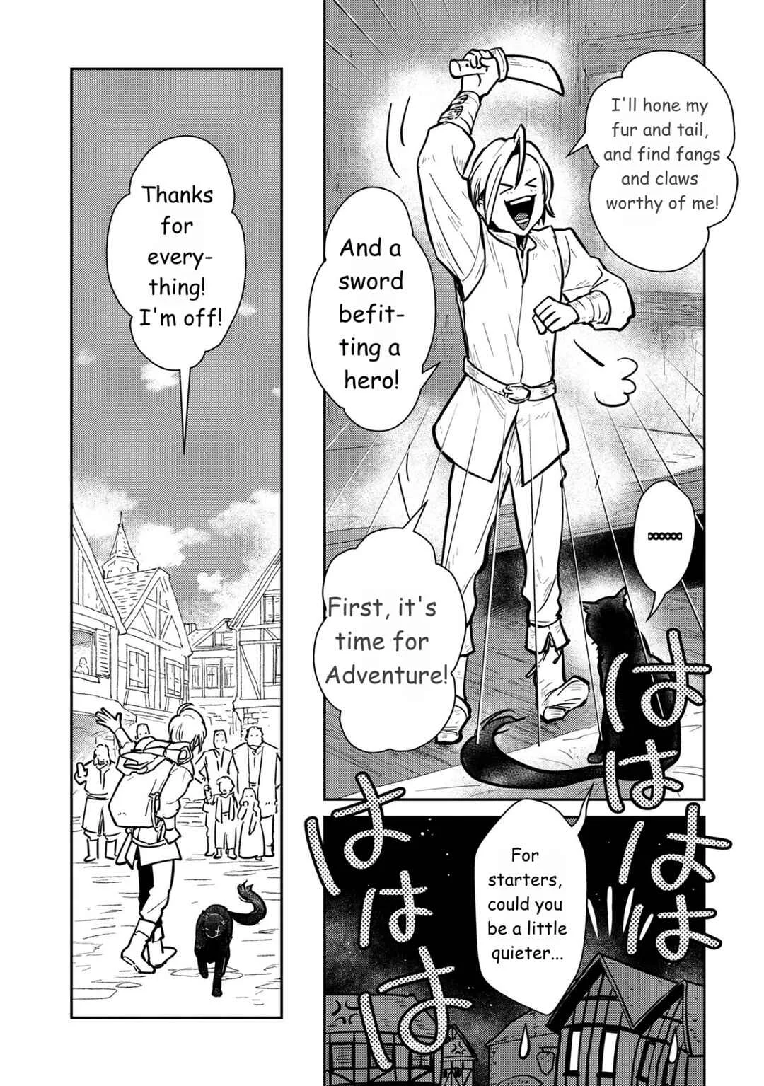 Neko to Ryuu Chapter 5: The Black Cat and the Novice Adventurer - Page 34