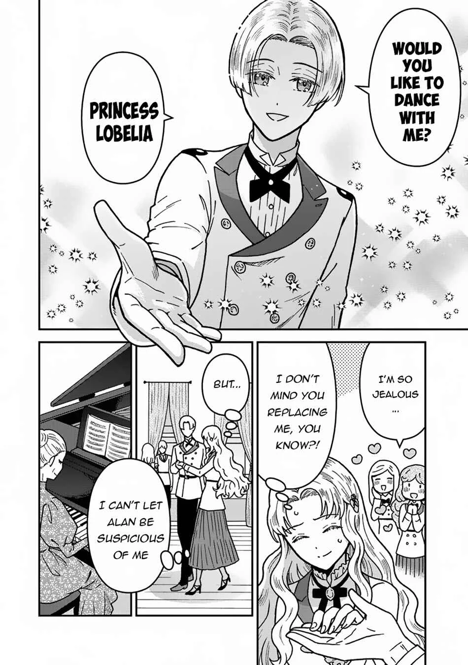 Nenrei Seigentsuki Otome Game no Akuyaku Reijou desu ga, Katabutsu Kishi-sama ga Yuushuu Sugite R Event ga Issai Okinai Chapter 2: Analyzing the Conquer Targets - Page 5