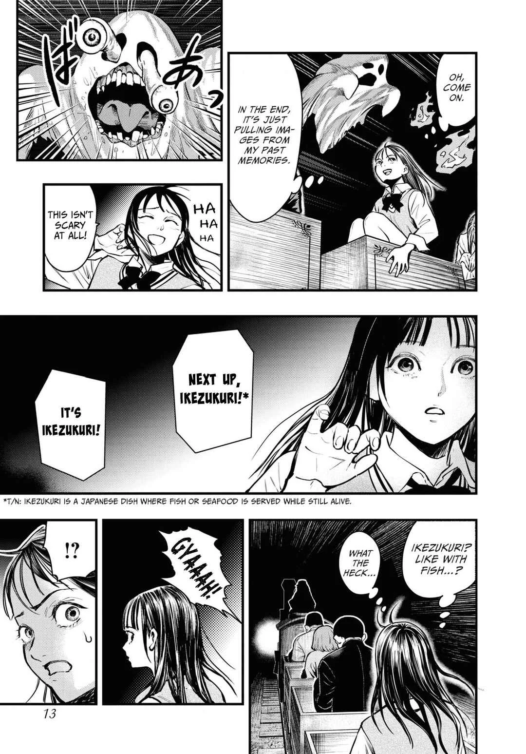 Net Keijiban Hyakumonogatari ~Toshi Densetsu Comic Kaidanshuu~ Chapter 1: Monkey Dream (Shimizu Aki) - Page 13
